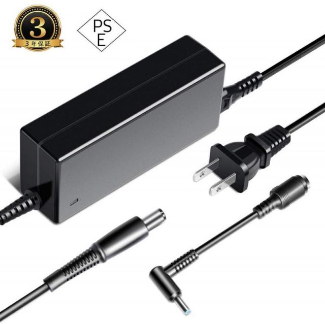 [PSE 규격품] 19V 90W HP 용 급속 AC 어댑터 노트북 충전기 대응 HP Compaq 384021-001 Presario Cq40 Cq, 단일상품