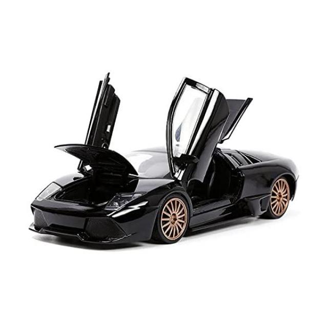 Jada Toys 람보 무르시엘라고 LP640 블랙 구리 바퀴 하이퍼 스펙 시리즈 1/24 다이캐스트 모델카 by 32946