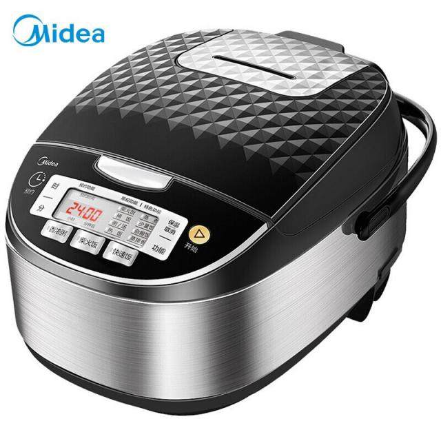 미 Midea 전기밥솥 다이아몬드 무늬에 메탈 지퍼 덮는 기계 기체 공 동 중력 두터운 부 속 담력 5l 가정용 냄비 전기밥솥 대용 단일상품