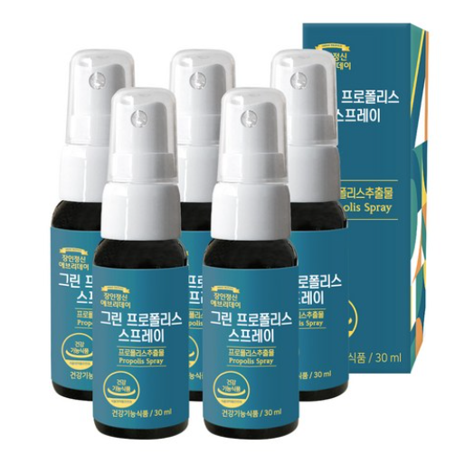 장인정신에브리데이 그린 프로폴리스 스프레이, 35개, 30ml