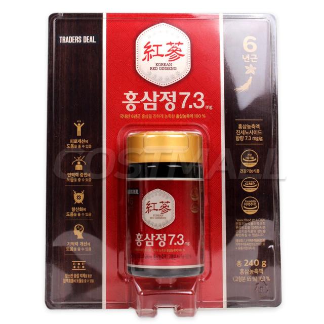 종근당 6년근 홍삼정 진센노사이즈 7.3mg 240g 코스트코 1팩