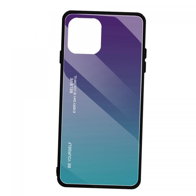 STK iPhone 11/11 직업적인 / 11 직업적인 최대 파랑을위한 기온 변화도 부드럽게 한 유리제 전화 상자, As Described1