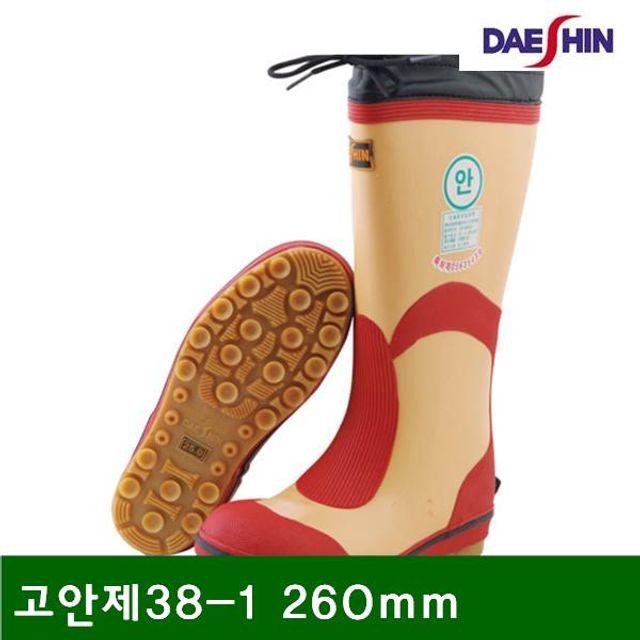 [안전용품]난슬립 요딩안전장화 고안제38-1 260mm 카프부착(이물질침투방지) (1EA): N_L_sellerade+Ade1C3969, 옵션이 없는