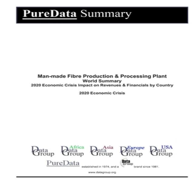 Man-made Fibre Production & Processing Plant World Summary: 2020 Economic Crisis Impact on Revenues ... Paperback, Independently Published