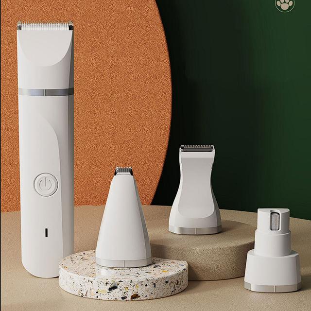 애완 이발기 - 사합일도두강아지이발기 위치 제한 빗을 증정하고 장시간 항해를 계속하다, 흰색