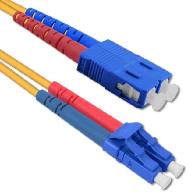 CLN489427[디옵텍] JUSTLINK LC-SC 싱글 광점퍼코드 1M [DIOPTEC-LSOM1S-1], 단일색상