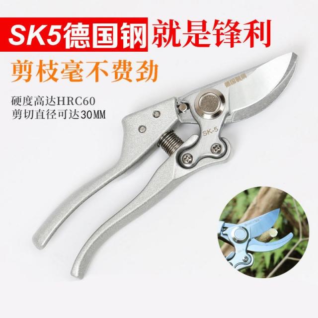나무가 굵다 가지 가위다 칼원림 화예 자르는 원예가위 칼손질 도구 꽃가위, 독일 수입 SK-5 강화 판 굵은 가