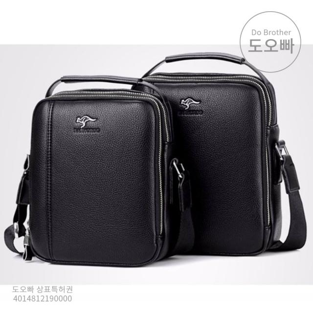 도오빠 남성 숄더백 크로스백 메신저백 PU가죽 핸드백 캐주얼 남자숄더백 남자크로스백 남자메신저백 남자핸드백