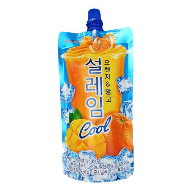 인기 아이스크림 박스로, 1box, 설레임 오렌지앤망고 24개
