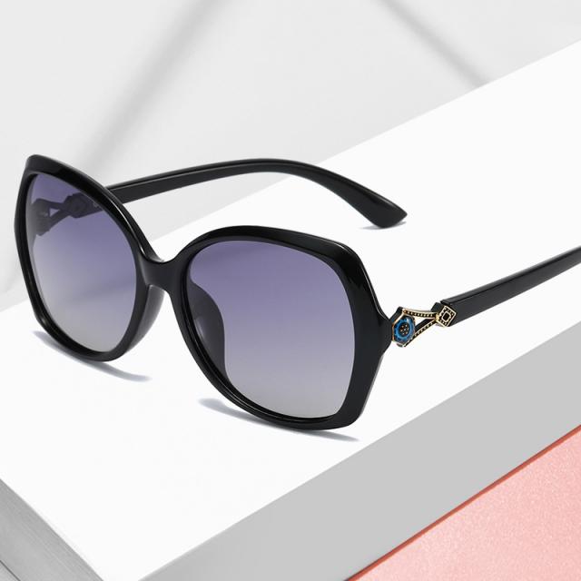 Karvin 새로운 편광 선글라스 여성 액자 패션 선글라스 자외선 방지 안경