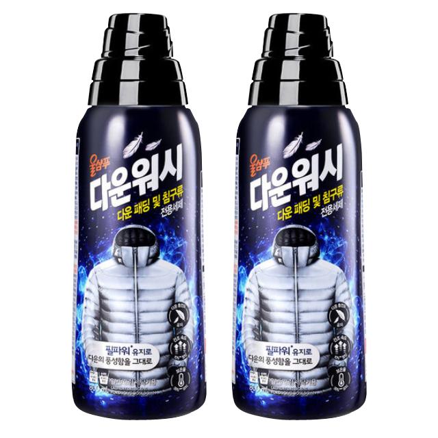 애경 다운워시 울샴푸 800ml 2개