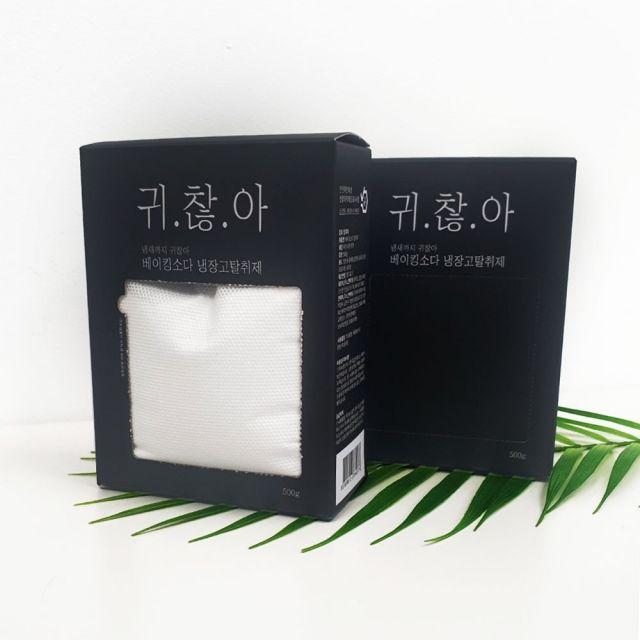 [천삼백케이] [아토세이프] 귀찮다 베이킹소다 냉장고탈취제500g x5입, 단품