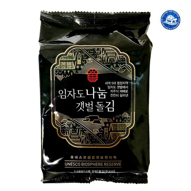 장수왕 임자도 나눔 갯벌 돌김 식탁김 (18g x 30봉) 중부시장도매, 1팩, 18g(18g x 30봉)