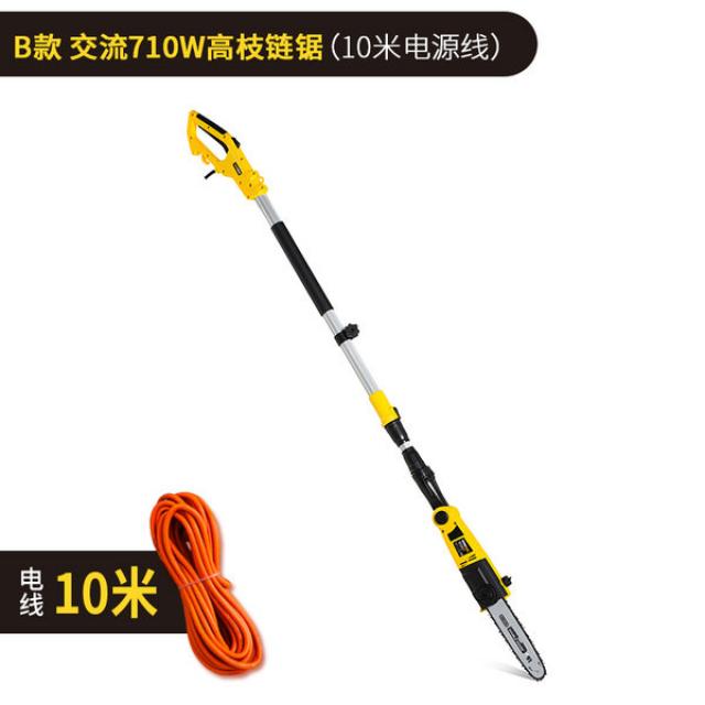나무 자르는 기계 충전식 전기 전동 예초기 톱 제재기, AC 710W (10m 전원 코드)