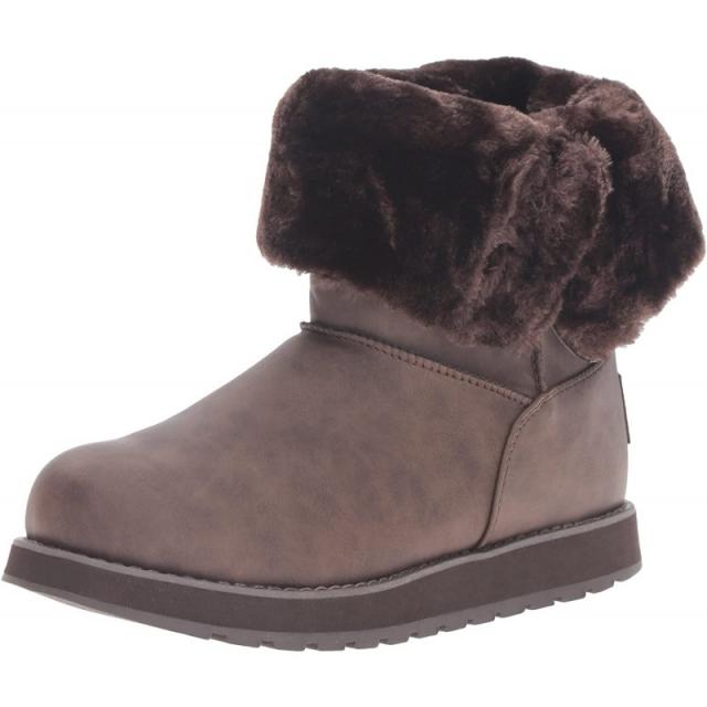 스케처스 (SKEES) 여자 OG 85 따뜻한 피격 클래식 하프 하프 부츠 브라운 (브라운) 36.5 EU