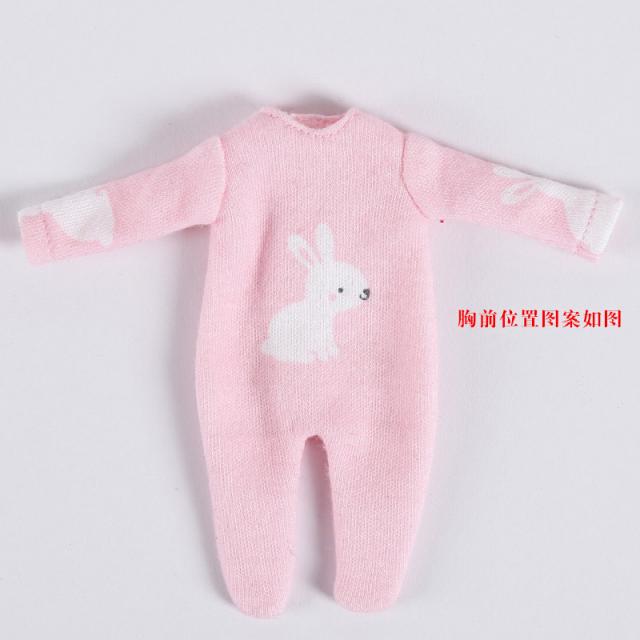 파자마잠옷세트 OB11 기다 카터스 12부 BJD 인형 MOLLY 누이동생 GSC 소체, 숏 토끼 오직 의류 없어 인형 와 기타