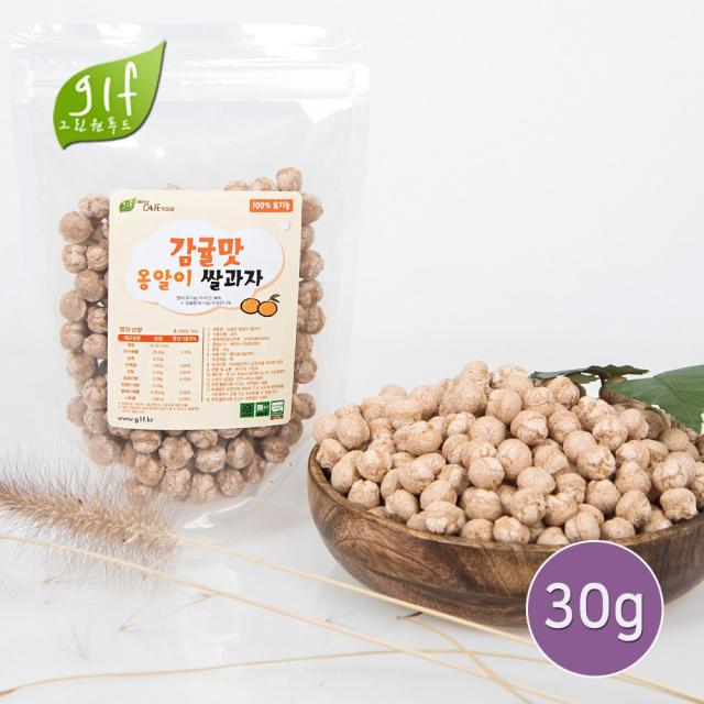 그린원푸드 감귤맛 옹알이 30g, 감귤맛 옹알이_30gx1봉