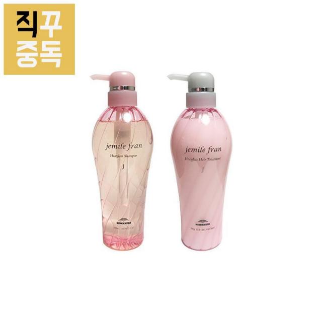 밀본 제밀 프란 하트 그로쓰 J 샴푸 트리트먼트 500ml, 단품