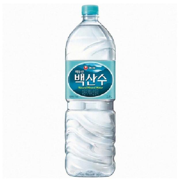 쇼핑두잇 백산수 생수 2리터 백두산 물 미네랄 실리카 water 국산생수, 1