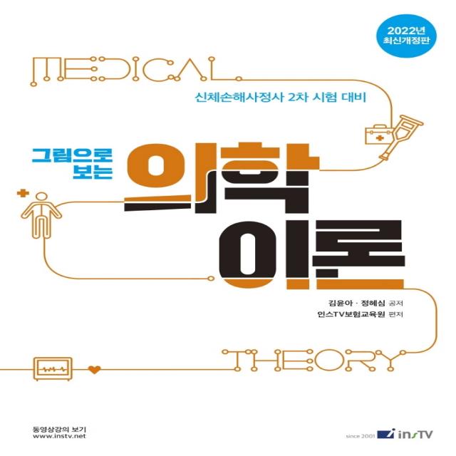 2022 그림으로 보는 의학이론:신체손해사정사 2차 시험 대비, 고시아카데미