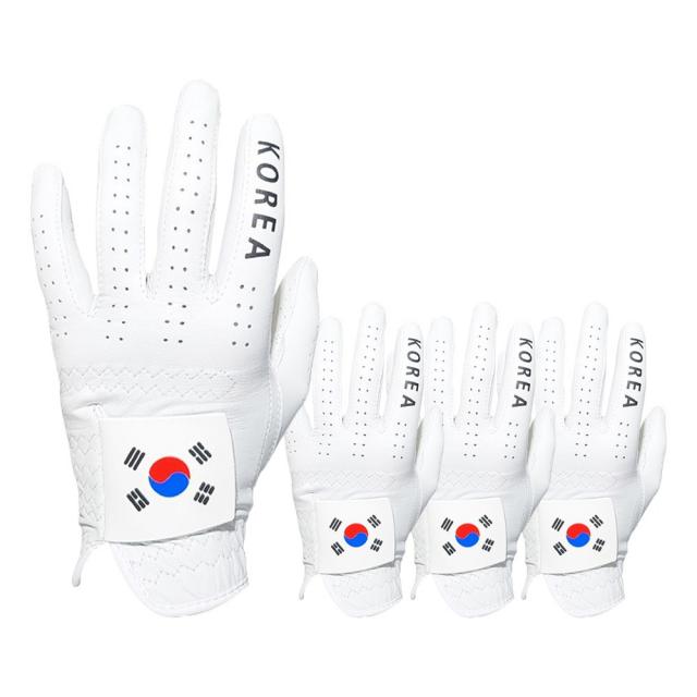 국가대표 태극기 골프장갑 4P