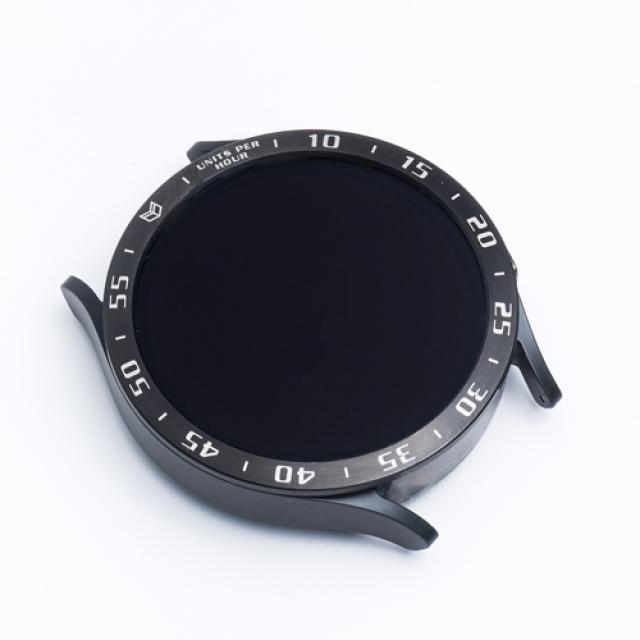 미드디엔 갤럭시워치4 클래식 베젤링 40mm 42mm 44mm 46mm, 블랙