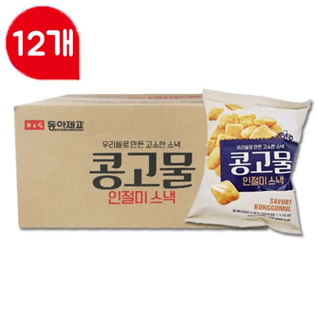 [무료배송] 동아 콩고물 인절미 스낵 box (110g x 12), 110g, 12개입