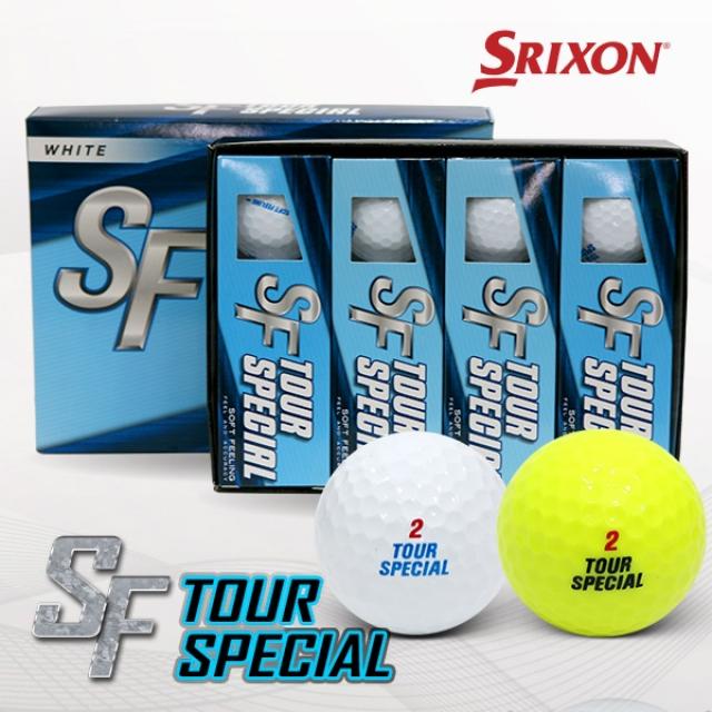 스릭슨 던롭/스릭슨 SF 스페셜 2피스 골프공 화이트 1더즌/12구, free