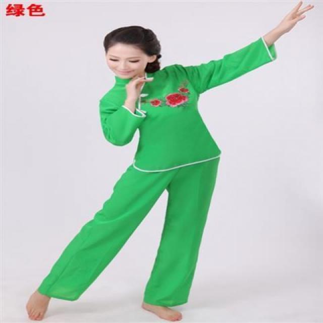 반단추 동북대양 모가복 여성의류 에스닉 댄스 공연 춤추다 룩