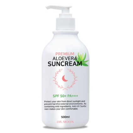 닥터문 프리미엄 대용량 알로에베라 선크림 SPF50+ PA+++, 3개, 500ml