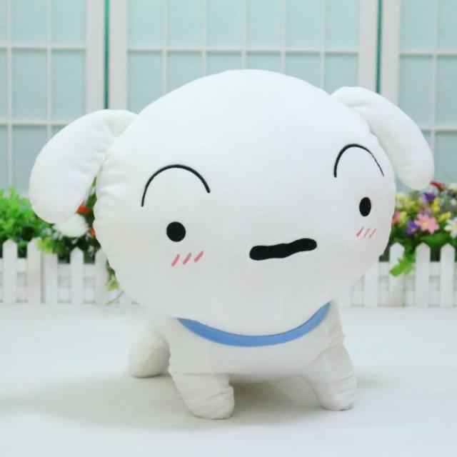 짱구는못말려 흰둥이 봉제인형 크레용신짱, 흰둥이 40cm