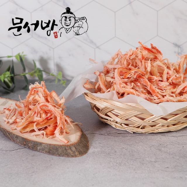 문서방 홍진미채 500g 오징어채 HACCP인증 진미채 건어물, 1개, 200g