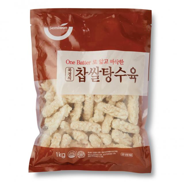 세미원푸드 북경식 찹쌀탕수육1kg (소스미포함), 1팩, 1kg