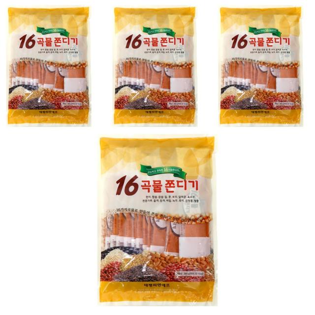 태평 16곡물 쫀디기, 290g, 4개입