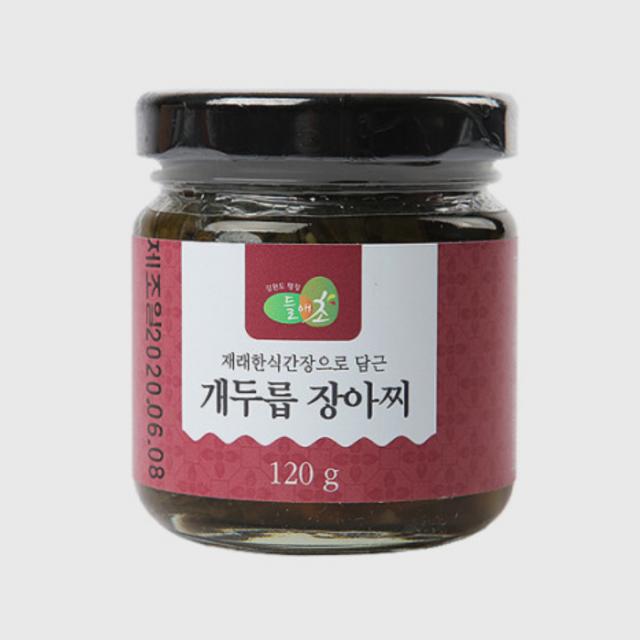 강원도 평창 들애초 명품 장아찌 개두릅 120g