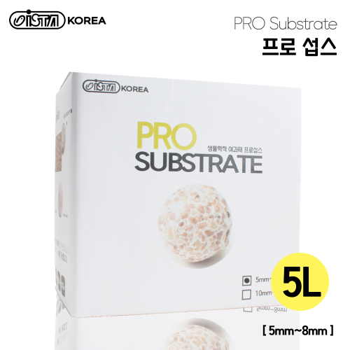 이스타 프로섭스 5L (5mm~8mm) + 여과망 포함 (박스 없는 벌크), 1개