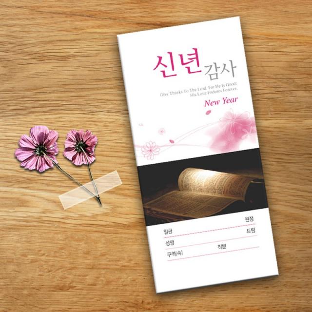 예닮 헌금봉투 신권 규격형(세로) 신년주일 100매입 헌금 절기헌금 신년감사주일 송구영신 새해첫예배 예배용품 주일헌금 감사 십일조 건축 선교 일천번제 부활감사 교회봉투, 컬러봉투, 500매입