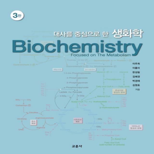 대사를 중심으로 한 생화학, 교문사