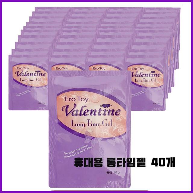 에이스제약 한 개씩 뜯어서 사용하는 휴대용 발렌타인 롱타임 팩젤, 2box, 400ml