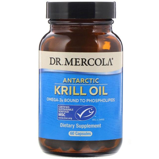 닥터머콜라 Dr. Mercola 남극 크릴 오일 60 캡슐, 60개, 1개