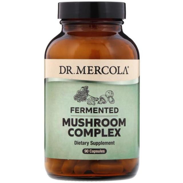 Dr. Mercola 발효 버섯 복합체 90정, One Color, One Size