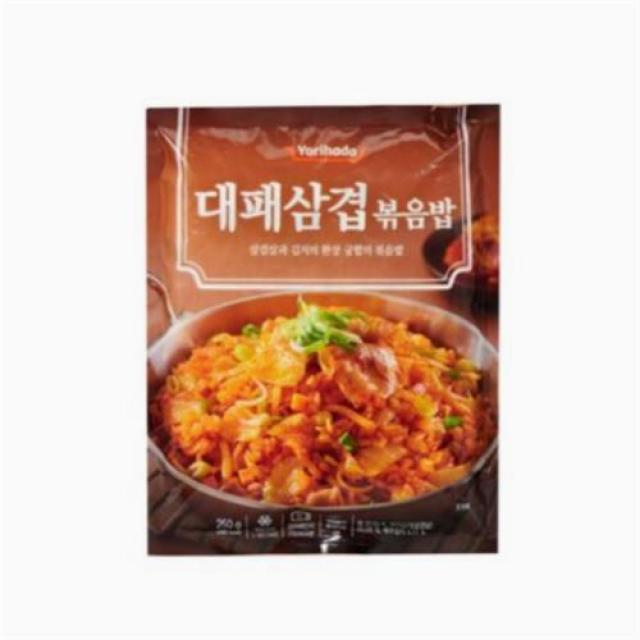 요리하다 대패삼겹 볶음밥_250GX5, 5개입, 250g