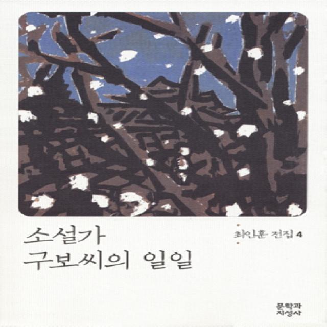 소설가 구보씨의 일일 문학과지성사