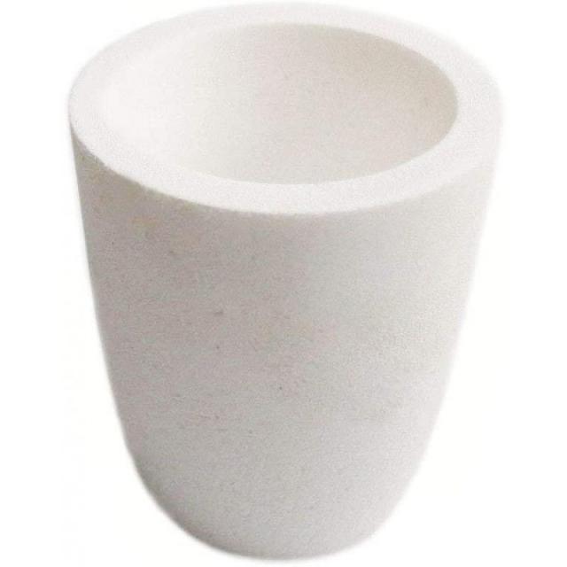 LLF 세라믹 도가니 컵 용광로 용융 가운 마무리 골드 실버 구리 주조 컵 500g, 1, 단일상품