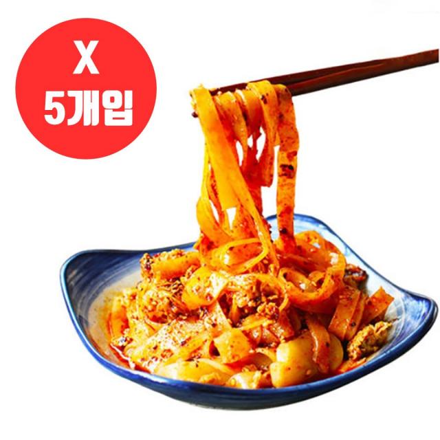 아답션 중국 마장면 비빔면 량피면 1box 5개입