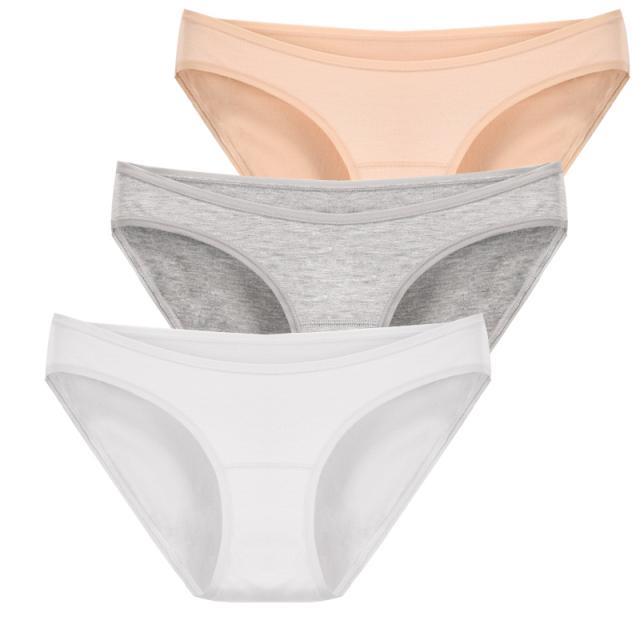 임산부팬티 순면 코튼 힙스터 심플 베이스 헴라인 삼각팬티 임신기간 카메라 흑백 팬티 모달 여성