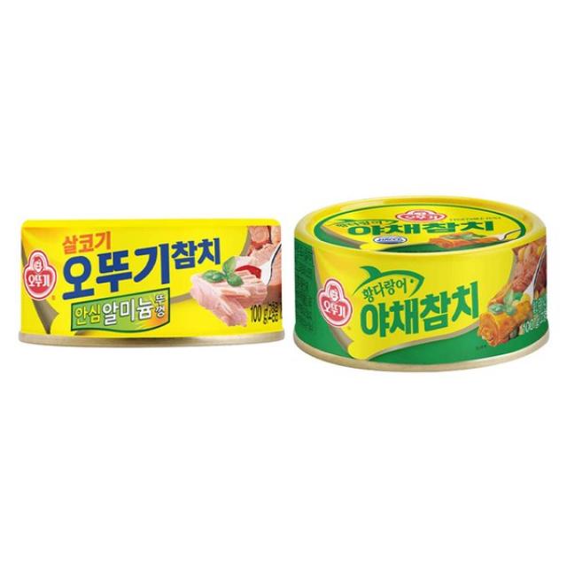 오뚜기 참치 100gX24입+야채참치 100gX12입