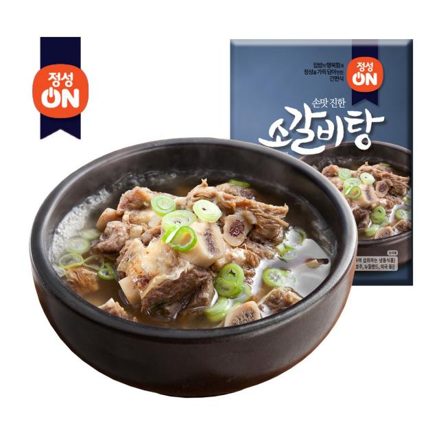 정성온 즉석탕 11종, 정성온 소갈비탕 600g*1팩