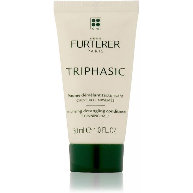 Rene Furterer TRIPHASIC 텍스처 라이징 디 탱글 링 컨디셔너 가는 모발 남성 및 여성 여행용 사이즈 1