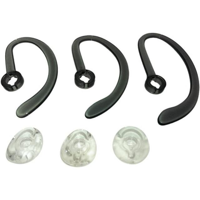 AvimaBasics Ear Buds Spare 키트 Earloops Buds 호환 - Plantronics WH500 CS540 W440 Savi W740 - Incl, One Color, 상세 설명 참조0